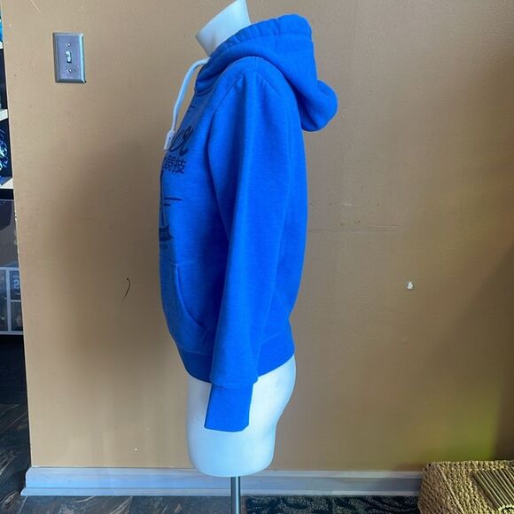 Super dry Vintage Women's Hoodie Pocket Front Graphic Pullover Jumper Hood M - Picture 5 of 14